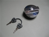 Picture of locking petrol tank cap 1300 and 1500 carburetor, plastic, chrome