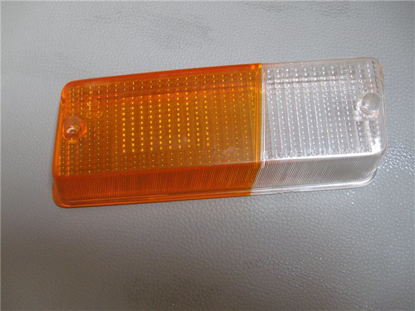 Picture of glass front light indicator 1300, orange/white, right