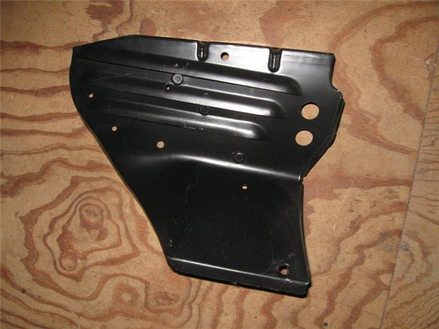 Picture of engine bay drain panel inner, right