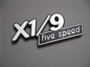 Picture of emblem Five Speed