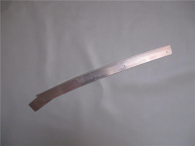 Picture of A-pillar gutter strip, stainless steel, left