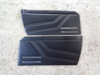 Picture of set door panels 1300, black, REPRODUCTION in LEATHER