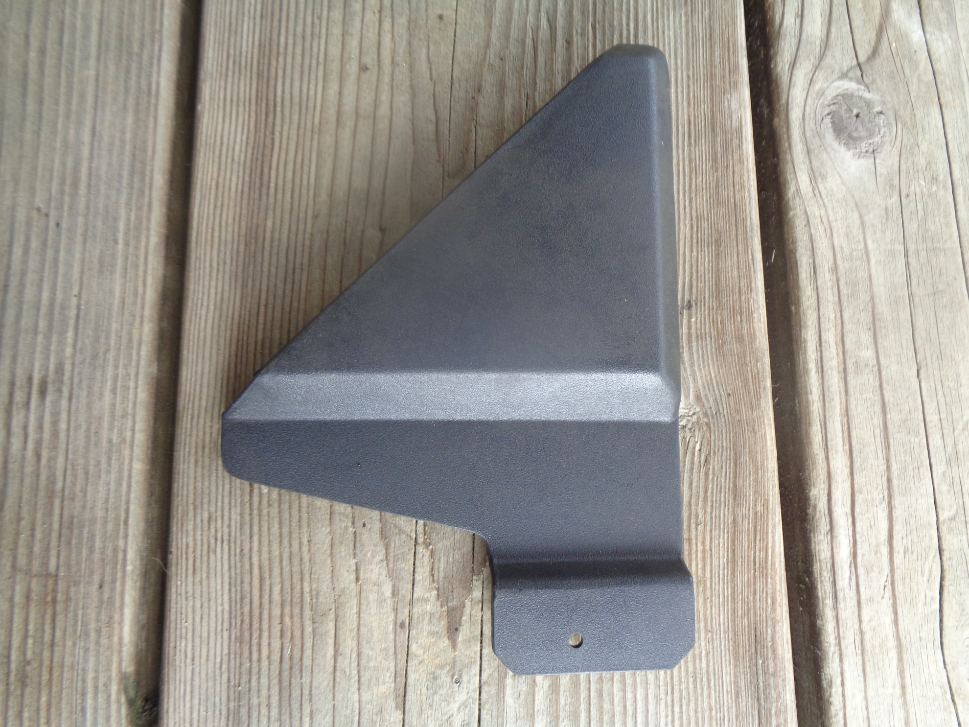 Picture of wing window quarter window triangle trim LEFT