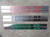 Picture of carpet threshold kickplates, stainless steel, BERTONE  X 1/9