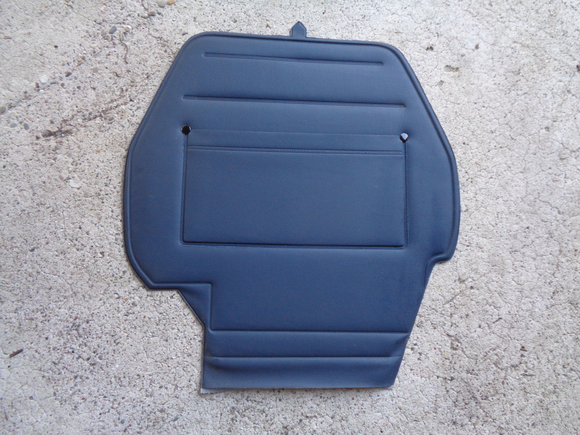 Picture of spare wheel cover, latest model BERTONE, blue